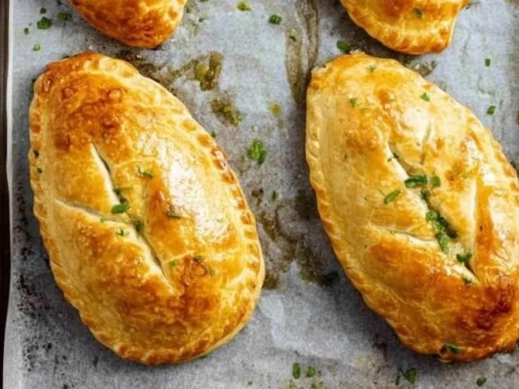 Delicious Chicken Wellington recipe with perfectly baked pastry and juicy chicken filling.