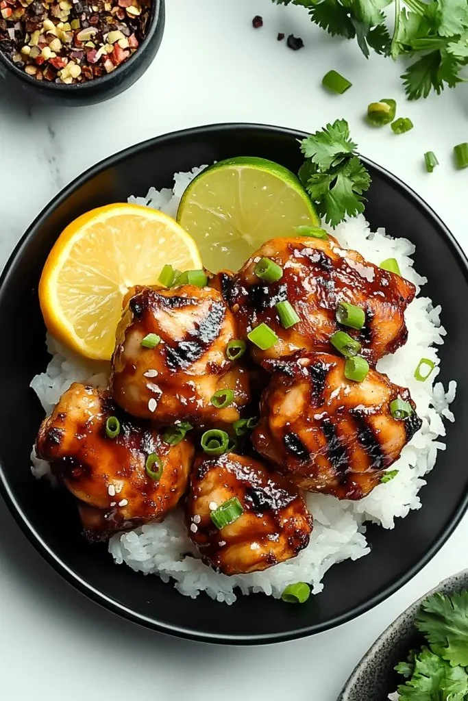Delicious Huli Huli Chicken on a grill, showcasing its juicy and flavorful marinade