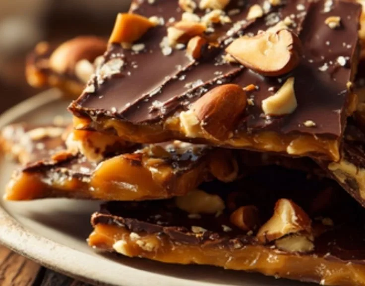 Delicious homemade Better Than Anything Toffee dessert