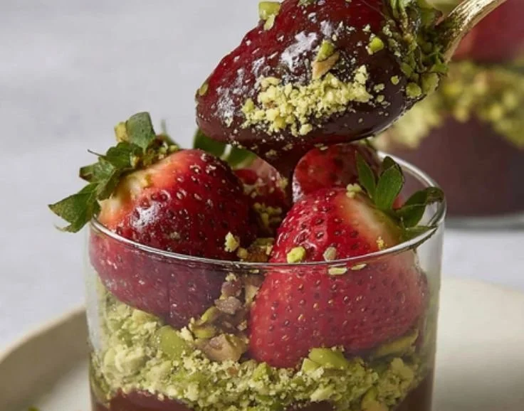 Delicious chocolate strawberries from Dubai, a delight for every occasion.