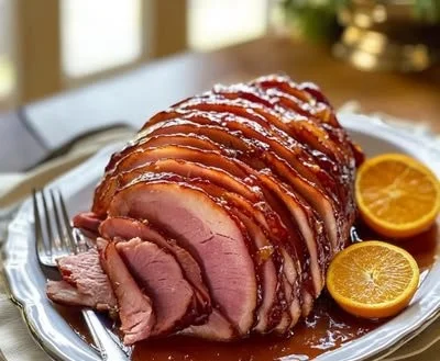 Brown Sugar Ham Glaze recipe for a perfect holiday ham