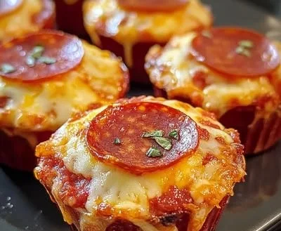 High-protein carnivore pizza muffins for a tasty breakfast