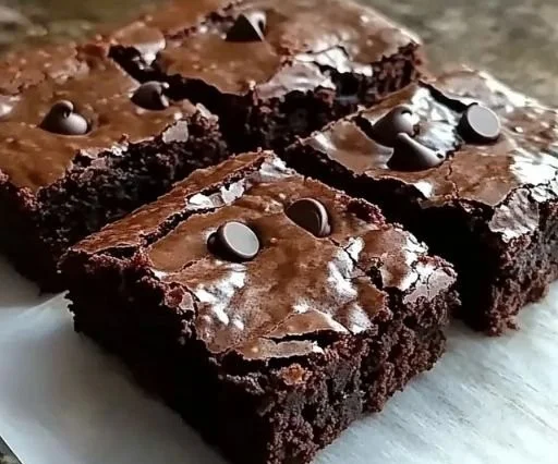 Delicious Greek Yogurt Brownies on a plate, perfect for guilt-free indulgence.