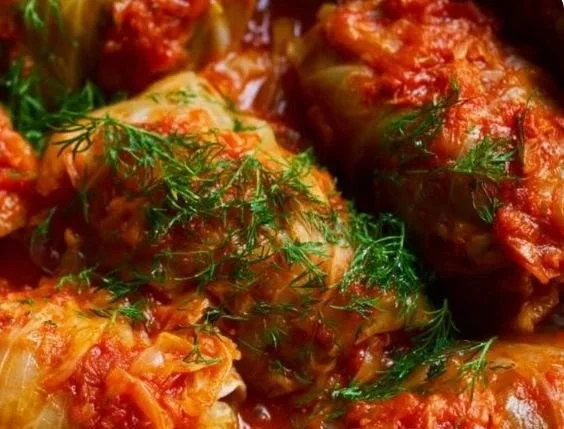 Delicious stuffed cabbage dish inspired by Ina Garten's recipe.