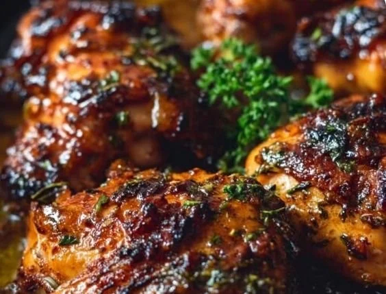 Delicious dish of Indonesian Chicken with vibrant spices and herbs