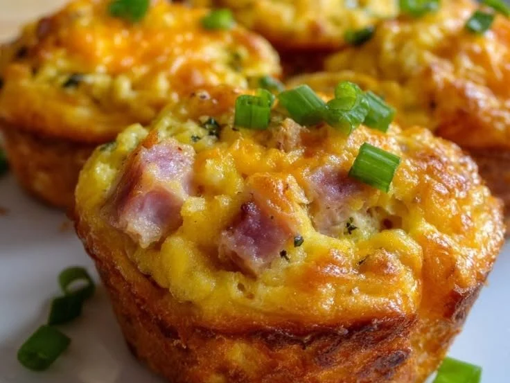 Delicious and healthy cottage cheese muffins packed with 8g protein each