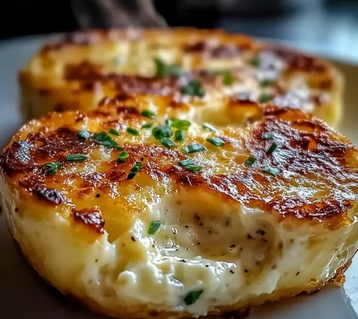 Delicious baked cottage cheese eggs served in a bowl for a healthy breakfast.