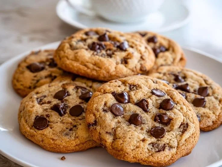 Delicious Banana Chocolate Chip Cookies with a protein boost