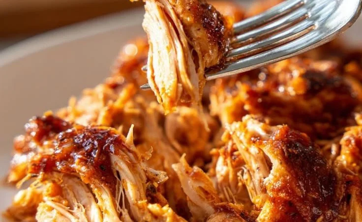 Delicious crockpot chicken dish served with vegetables in a bowl