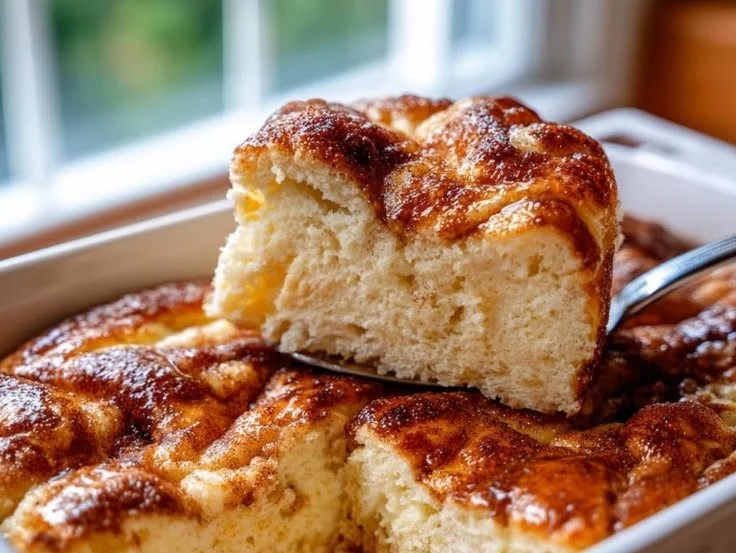 Fluffy cinnamon swirl cloud bread fresh out of the oven, ready to enjoy.