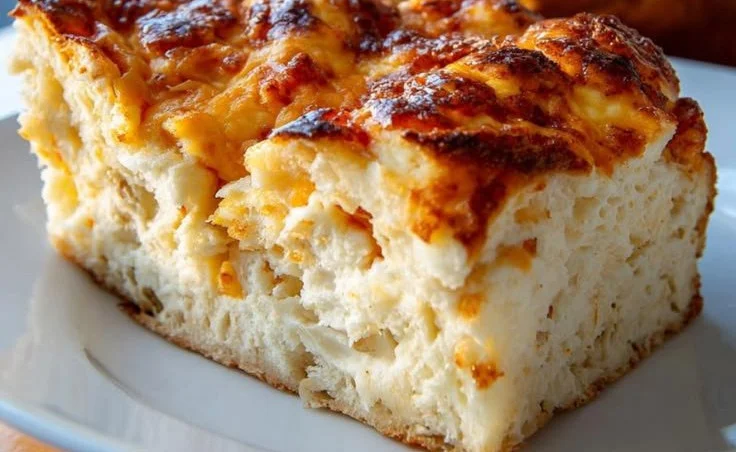 Fluffy cinnamon swirl cloud bread served on a plate, drizzled with cinnamon and sugar.