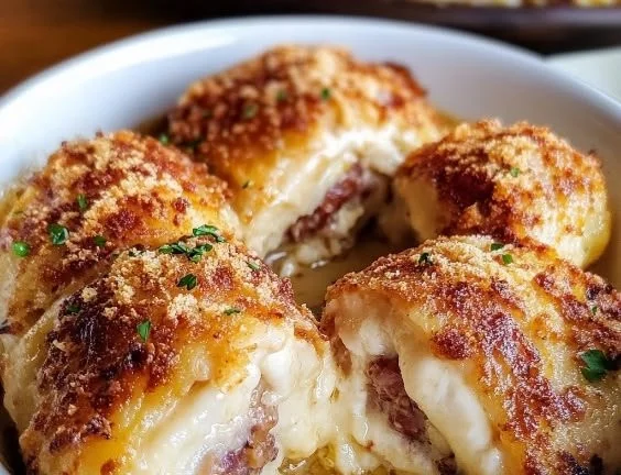 Gordon Ramsay's Chicken Cordon Bleu recipe with ham and cheese filling