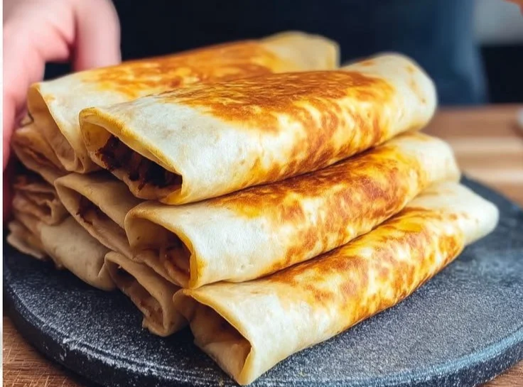 High-protein loaded breakfast burritos filled with eggs, veggies, and cheese