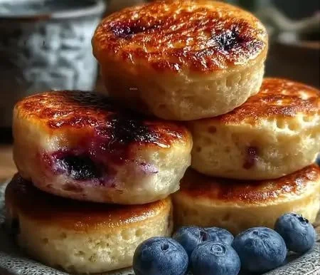 High-protein pancake muffins recipe with 25g protein, easy and healthy breakfast idea