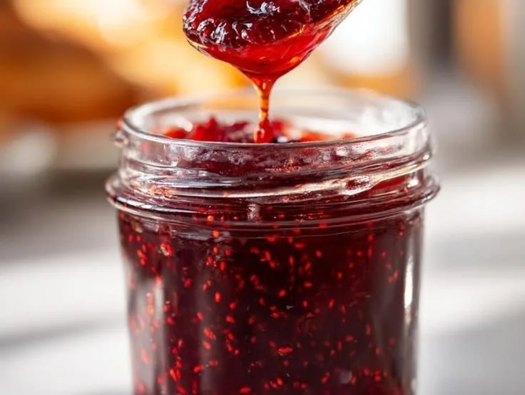 Quick small-batch cherry jam made in 30 minutes, ready to enjoy.