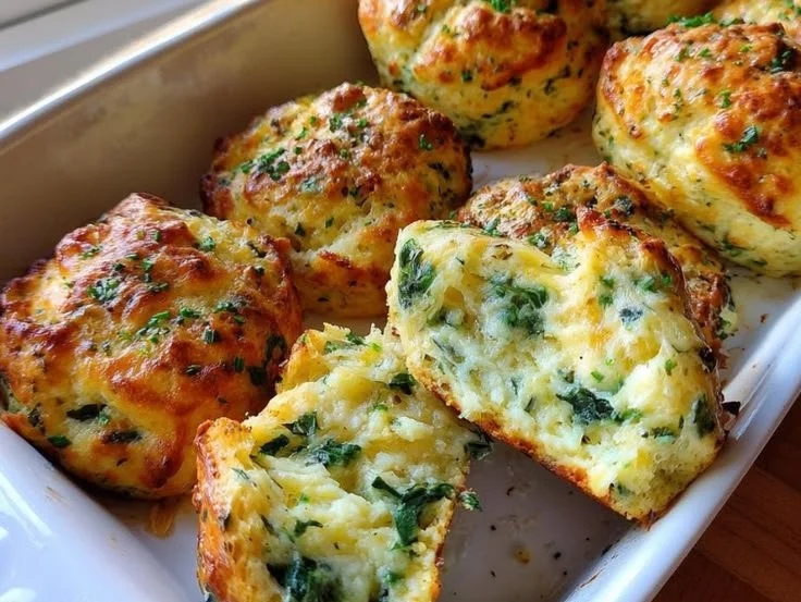 Savory breakfast protein biscuits with 7g protein per bite