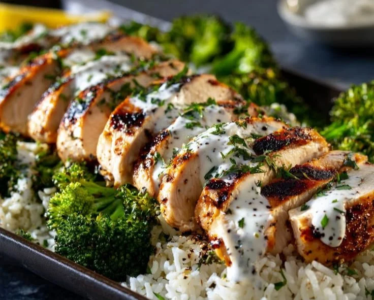 Delicious grilled chicken broccoli bowls for healthy meal prep
