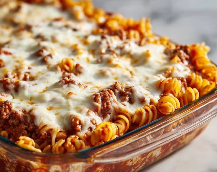 Delicious Protein Pasta Bake with Cottage Cheese, rich in flavor and nutrients.